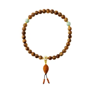 سبحة عود طبيعي فاخرة من خشب العود الطبيعي 100% للذكر