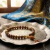 sabha-oud-natural-09 سبحة صلاة من خشب العود الطبيعي للذكر والسكينة
