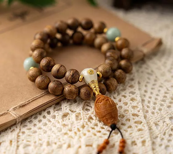 سبحة إسلامية,سبحة عود طبيعي,سبحة مسلم,خشب العود الطبيعي